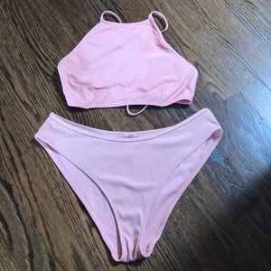 Forever 21 pink swimsuit size M/L